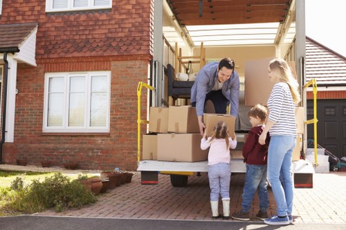 Office removals team planning a Marylebone business move