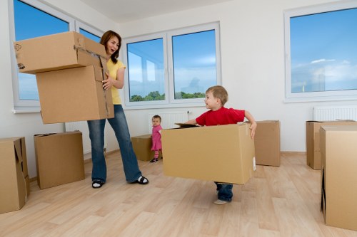 Commercial removal van service for Marylebone office relocation