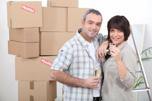 Professional van service operating in central Marylebone
